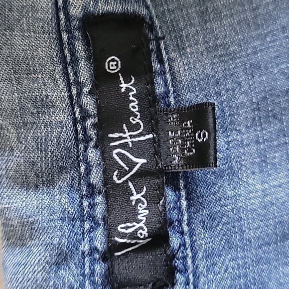 Velvet Heart Chambray Short Sleeve, Button Down Tunic Dress, Size S, EUC - Picture 6 of 11